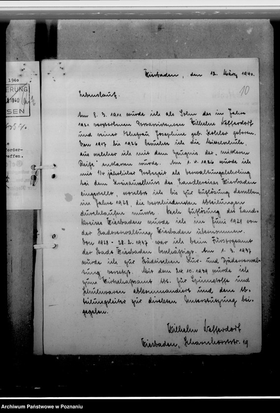 Obraz 14 z jednostki "Nefferdorf, Wilhelm - urzędnik miejski w Łęczycy"