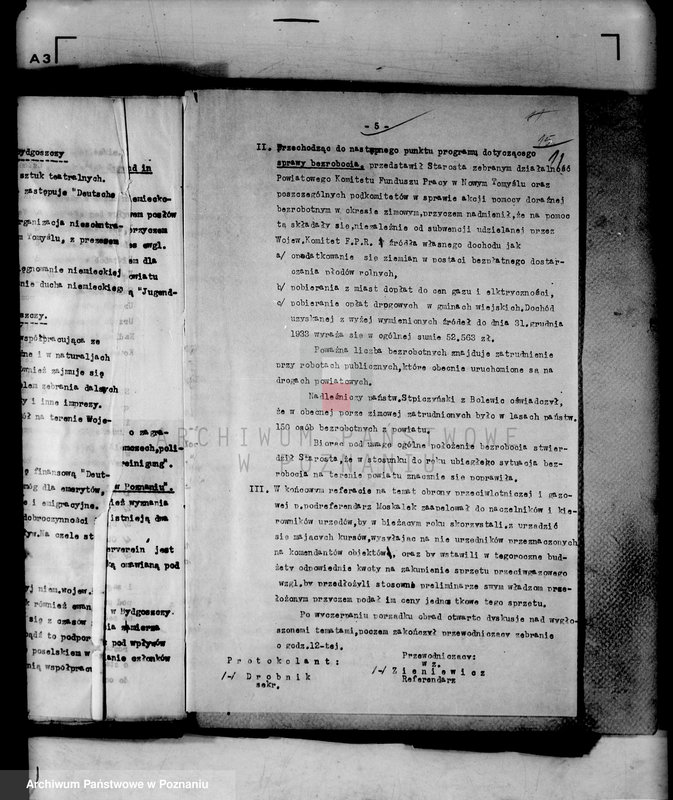 Obraz 14 z jednostki "Protokoły z zebrań periodycznych I instancji /kierowników władz i urzędów..."