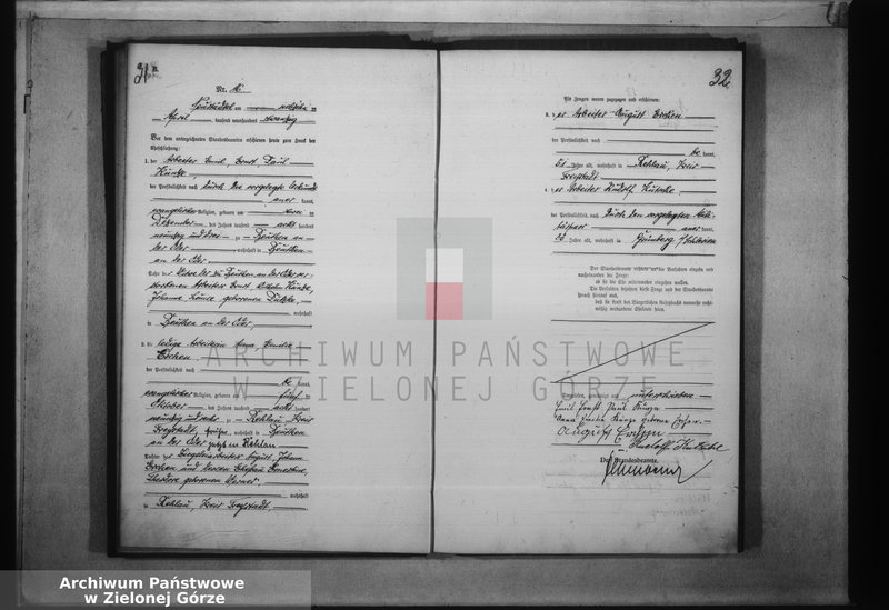 Obraz 20 z jednostki "Heirats-Haupt-Register 1920"