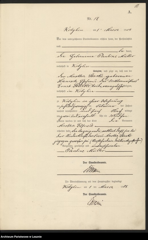 Obraz 20 z jednostki "[Księga urodzeń]"