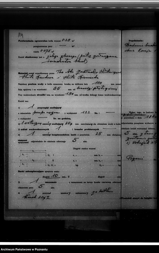 image.from.unit.number "Handel przyborów samochodowych A. Tatarski Poznań ul. Dąbrowskiego 18 nr woj. kotła 6511"