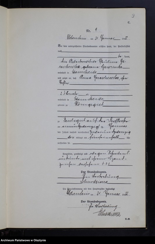 image.from.unit.number "Sterbe-Neben-Register Nr 1 - 105"