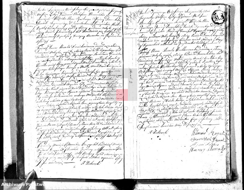 image.from.unit.number "Akta Gminy Przeroslskiey Zaślubionych od Dnia 1-wszego Stycznia Roku 1817"
