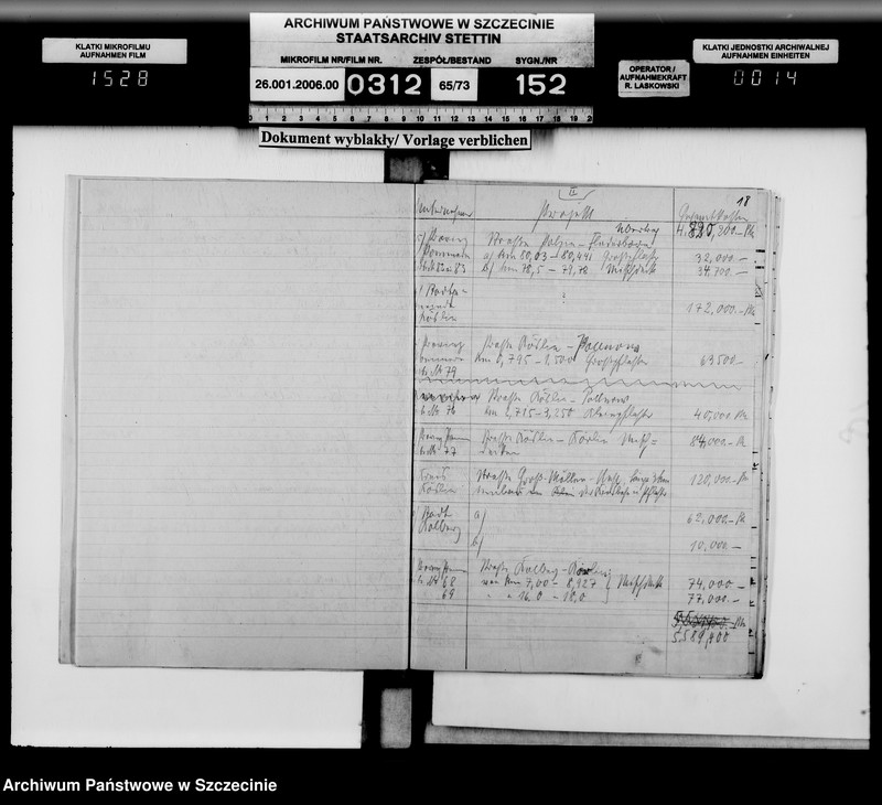 Obraz 14 z jednostki "Arbeitsbeschaffungsprogramm - Strassenausbau, vol. I gen."