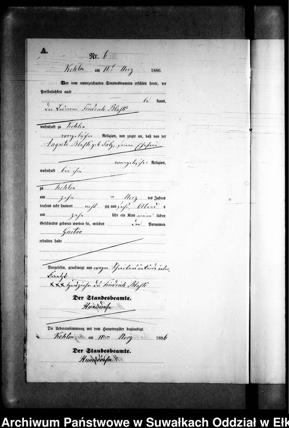 image.from.unit.number "Geburts-Neben-Register des Preussischen Standes-Amtes Kehlen Kreis Angerburg"