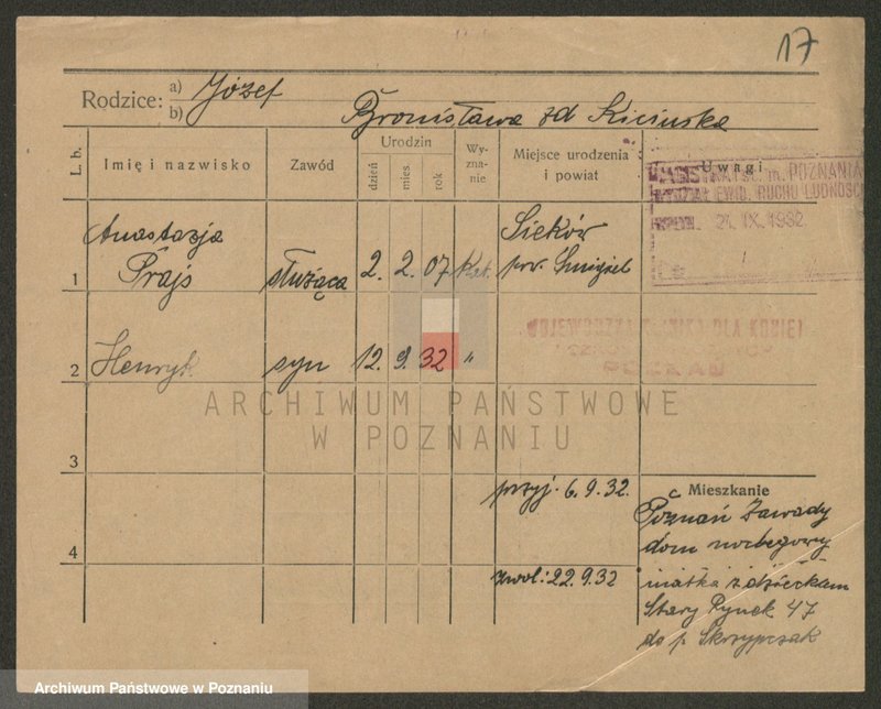 Obraz 19 z jednostki "Preidl (Prei..) - Prątkowski"