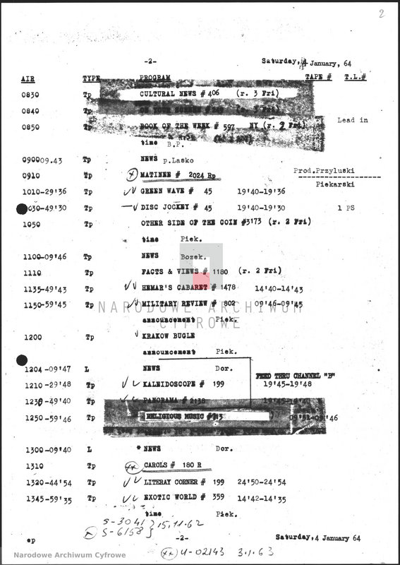 Obraz 3 z jednostki "Skrypty audycji z dnia 04.01.1964"