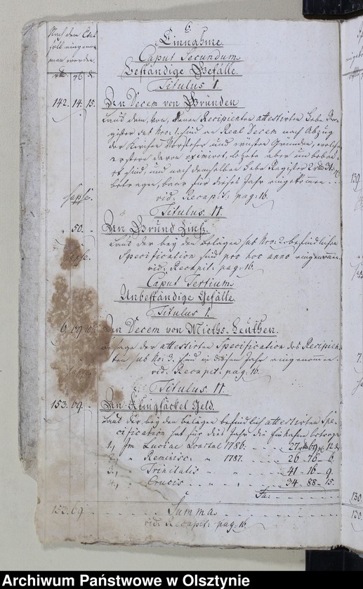 image.from.unit.number "Kirchen-Rechnung über Einnahme und Ausgabe"