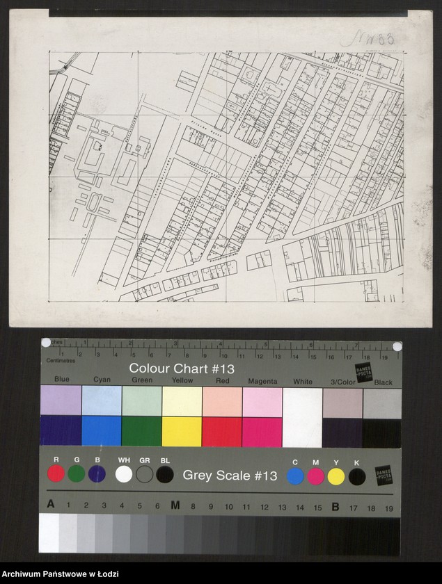Obraz 1 z jednostki "Plan miasta Łodzi Sekcja NW 33"