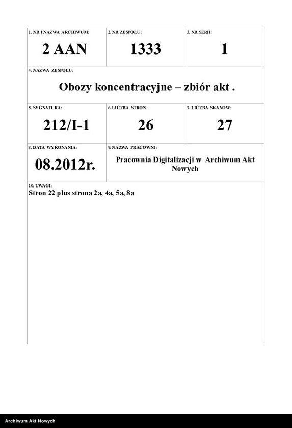 image.from.unit.number "Obóz koncentracyjny w Buchenwaldzie. Zaświadczenia, rezolucje, odezwy, ulotki, gazetki informacyjne."