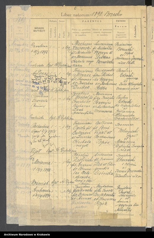 image.from.unit.number "Księga urodzeń - Brzesko"