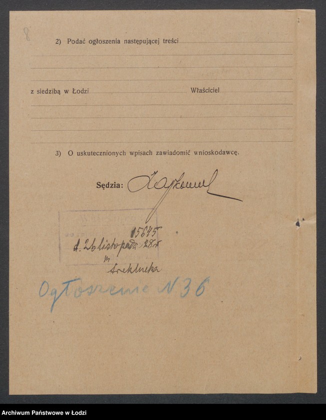 Obraz 10 z jednostki "Adolf Kajlich – przedsiębiorstwo murarskie"