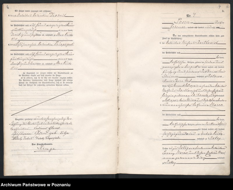 Obraz 6 z jednostki "Księga małżeństw"