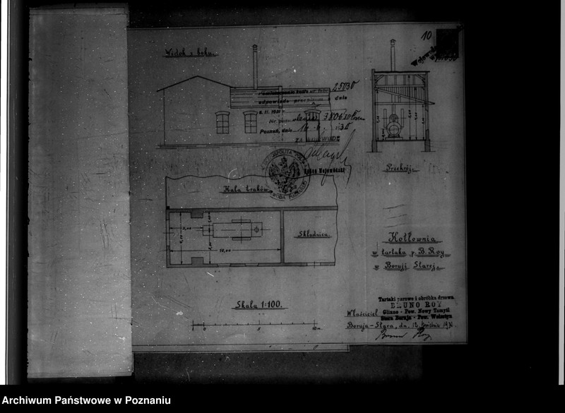 Obraz 18 z jednostki "Tartak B. Raja w Boruji Starej powiat wolsztyński nr woj. kotła 4154"