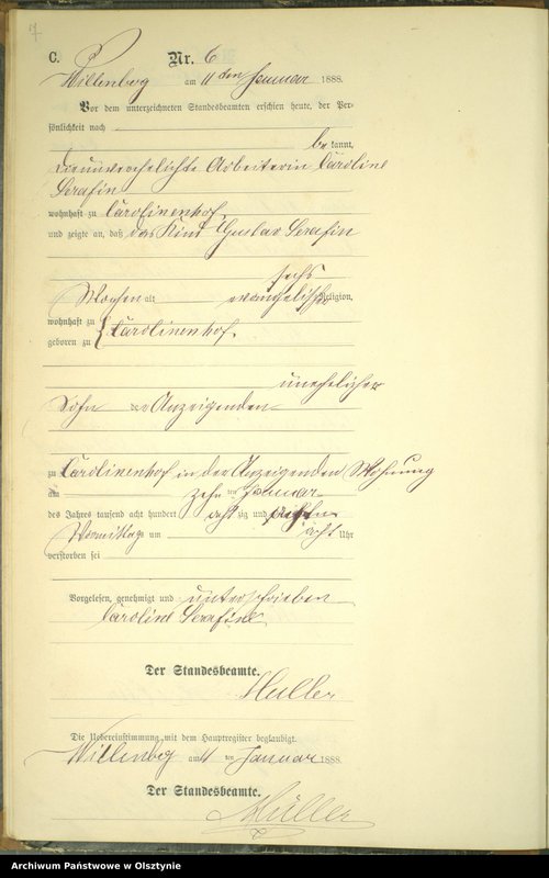 image.from.unit.number "Sterbe-Neben-Register Nr 1 - 152"