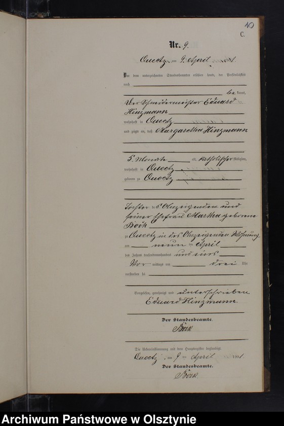 image.from.unit.number "Sterbe-Neben-Register Nr 1 - 17"