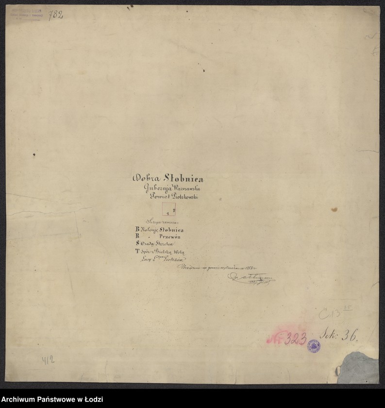 Obraz 8 z jednostki "Pierworys Urządzenia Dóbr Rządowych Stobnica ..."