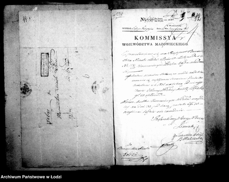 Obraz 12 z jednostki "Akta ławnika czynnego osady fabrycznej Łódka tyczące się zakładu fabrykanta pana Potempy "