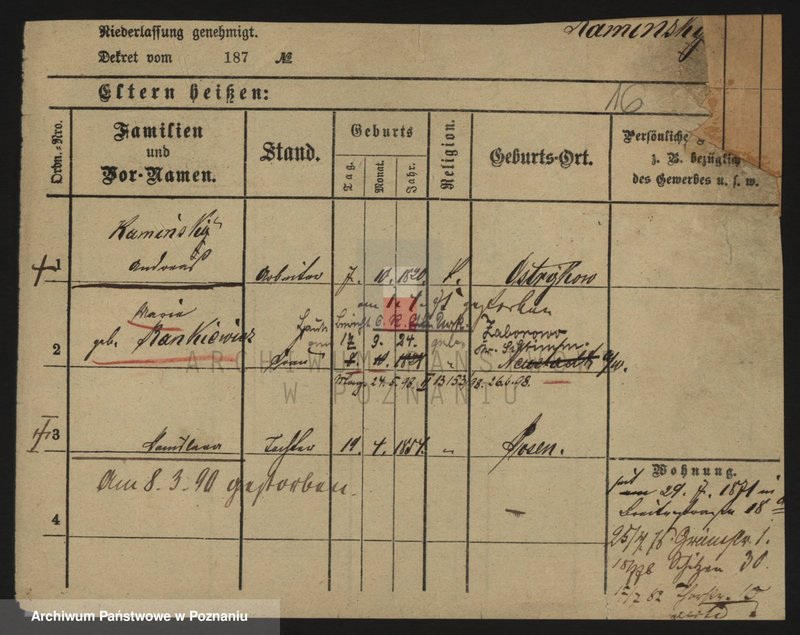 Obraz 16 z jednostki "Kamiński (żony, wdowy i samotni mężczyźni)"