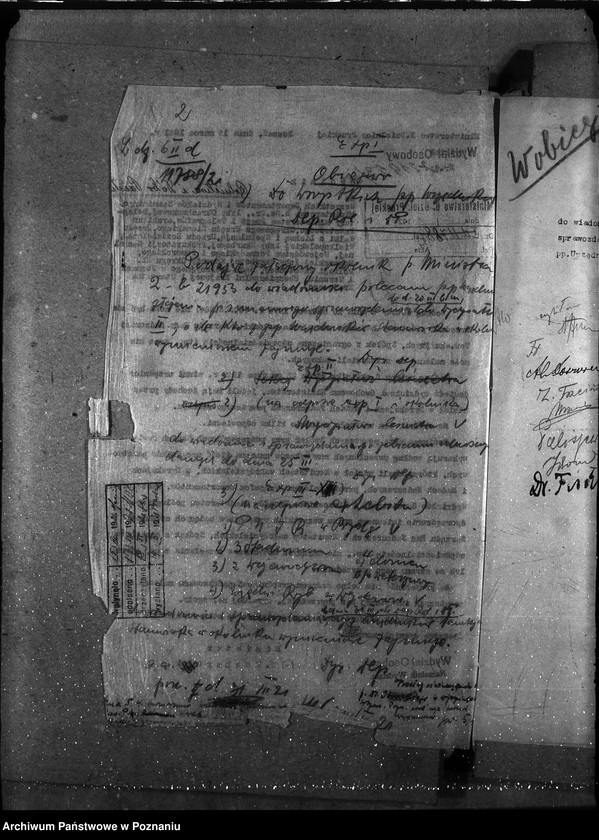 Obraz 6 z jednostki "Sprawy osobowe Personalia - zajęcia poboczne urzędników państwowych"