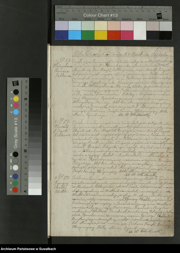 image.from.unit.number "Akta Zmarłych Parafii Jami[ny] od dnia 24go Kwietnia 1920 roku do dnia 4go Listopada 1925 roku"