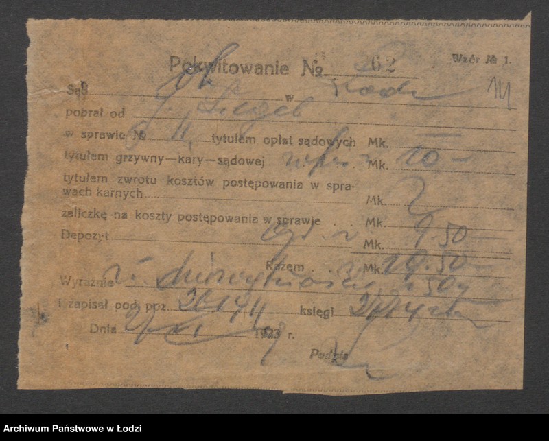 Obraz 16 z jednostki "Moszek Gutman – drobra sprzedaż manufaktury półwełnianej"