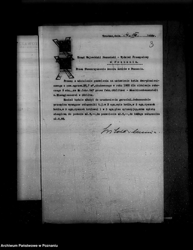 Obraz 7 z jednostki "Majątek Trzebaw powiat poznański W. Pluciński nr woj. 4207"