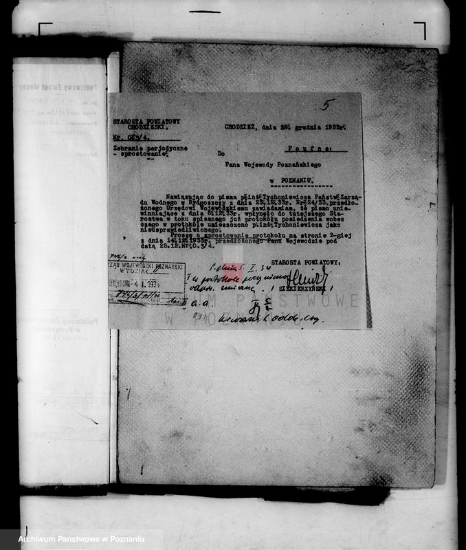 Obraz 8 z jednostki "Protokoły z zebrań periodycznych I instancji /kierowników władz i urzędów..."