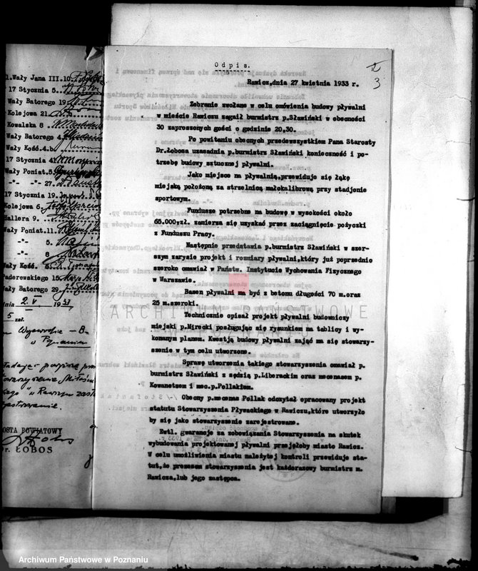 Obraz 7 z jednostki "Towarzystwo Miłośników Sportu Pływackiego w Rawiczu"