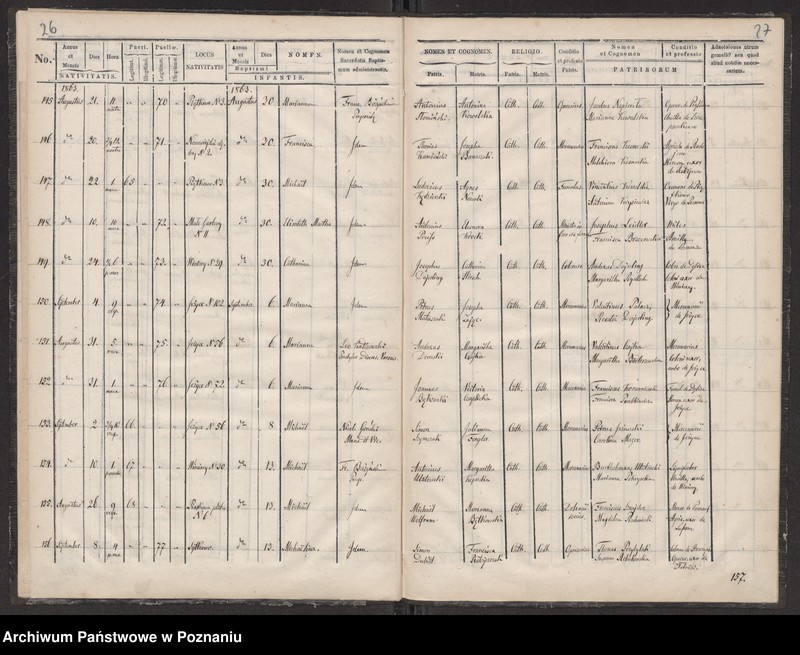 Obraz 17 z jednostki "Księga urodzin"
