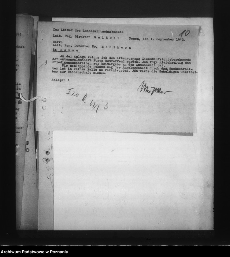 Obraz 14 z jednostki "Inspektion - Abteilung V/ W"