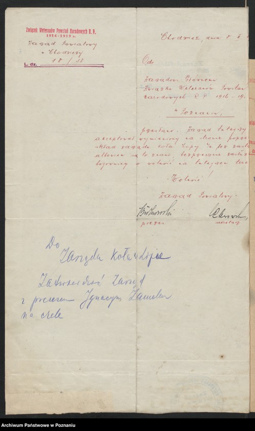 Obraz 8 z jednostki "Chodzież, akta koła."