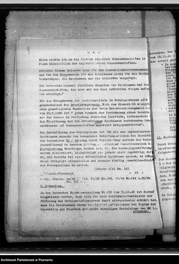 Obraz 13 z jednostki "Rundschreiben der Sparkassen und Giroverband"