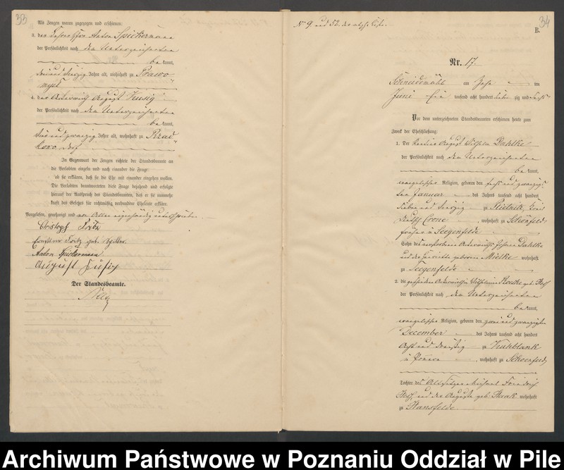 image.from.unit.number "Księga małżeństw"