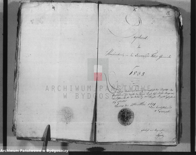 image.from.team "Akta metrykalne parafii rzymskokatolickiej w Leśnie, pow. Chojnice"