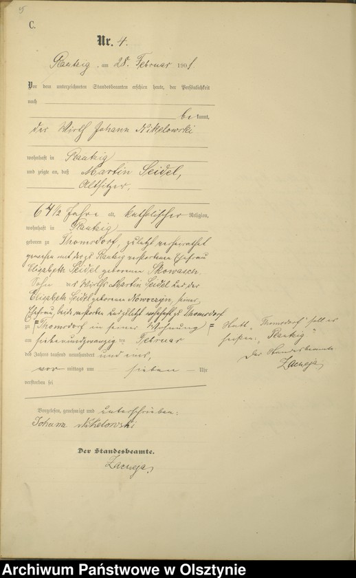 image.from.unit.number "Sterbe-Haupt-Register Nr 1 - 21"