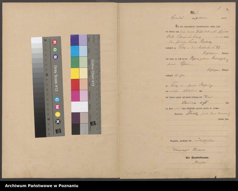 Obraz z jednostki "Księga urodzeń"