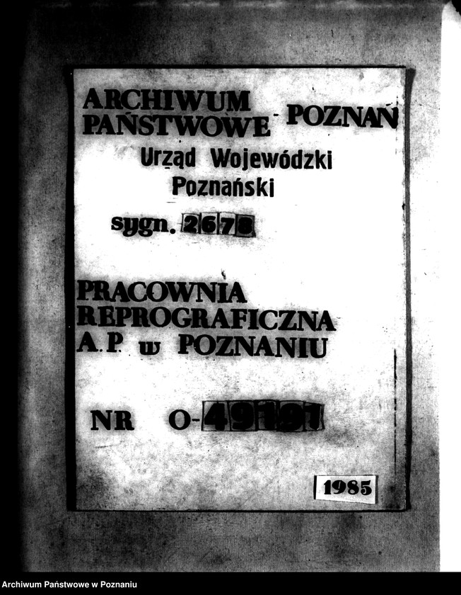 image.from.unit.number "Majątek Rożnowo powiatu obornickiego parcelacja Państwowego Banku Rolnego"