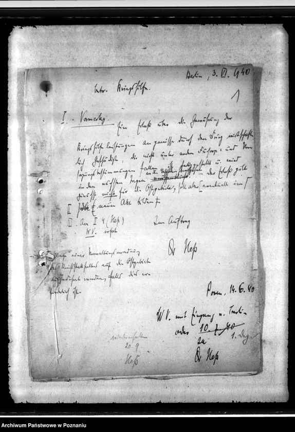 Obraz 5 z jednostki "Kriegshilfe - einschliesslich auslandsdeutsche Flüchtlinge - Vollzug."