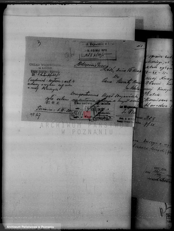 Obraz 7 z jednostki "Majątek Kuszyn powiat kaliski /sprawy leśne/"