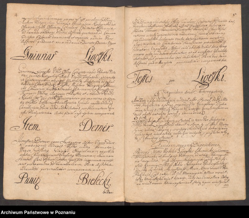 Obraz 6 z jednostki "Acta consularis officii civitatis Posnaniae."