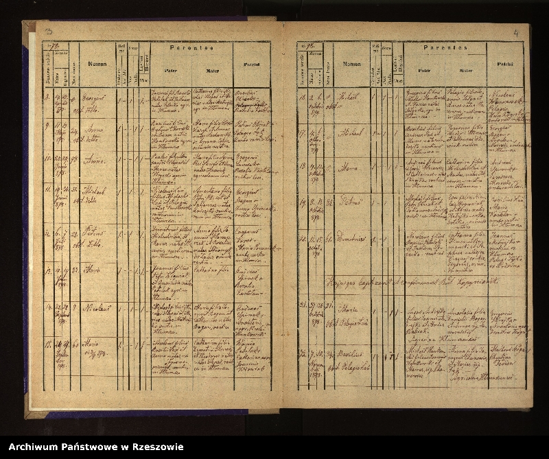 Obraz 6 z jednostki "Księga urodzeń, małżeństw i zgonów dla miejscowości Hłomcza, Łodzina, Mrzygłód"