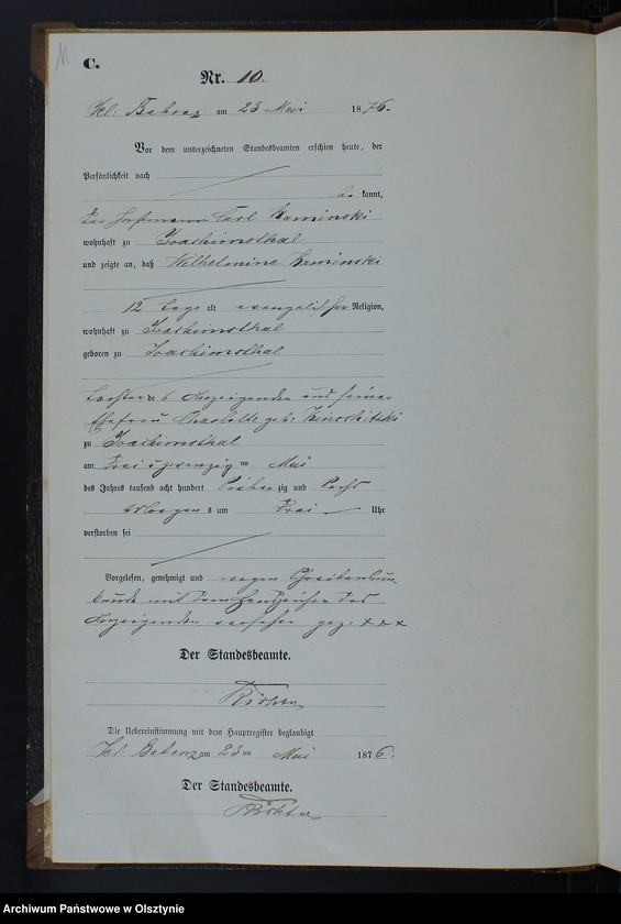 image.from.unit.number "Sterbe-Neben-Register Nr 1 - 29"