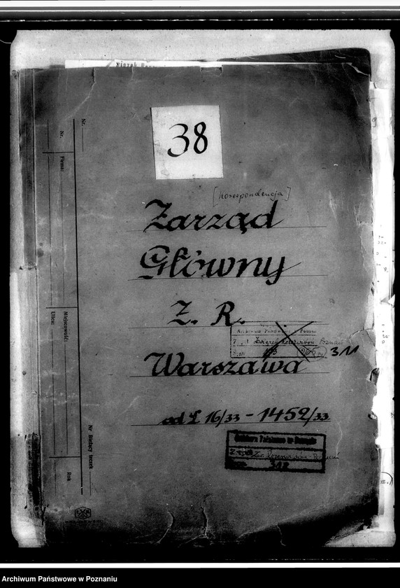 Obraz 4 z jednostki "Korespondencja z Zarządem Głównym"