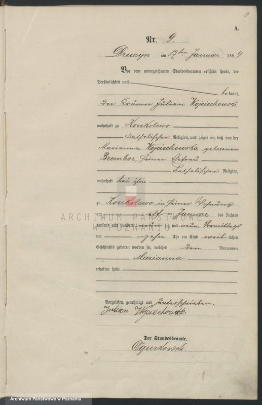 image.from.unit.number "Księga aktów urodzenia"