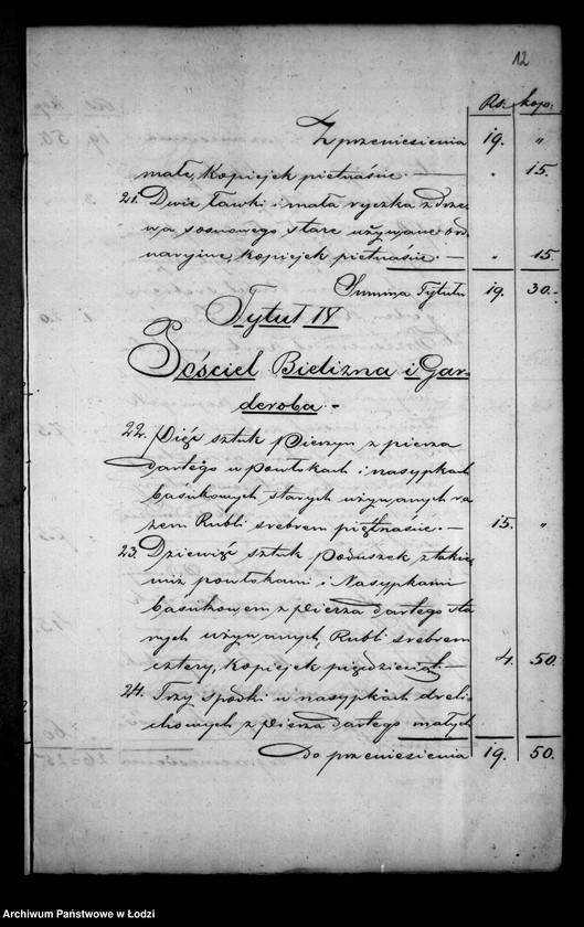 Obraz 16 z jednostki "Akta tyczące się ustanowienia opieki nad nieletnimi po zmarłym Krystianie Rudolf"