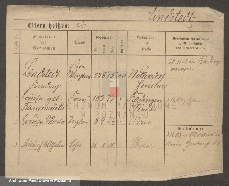 Obraz 7 z jednostki "Lindstädt - Linsenbarth"