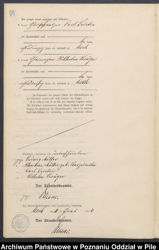 Obraz 13 z jednostki "Księga małżeństw"