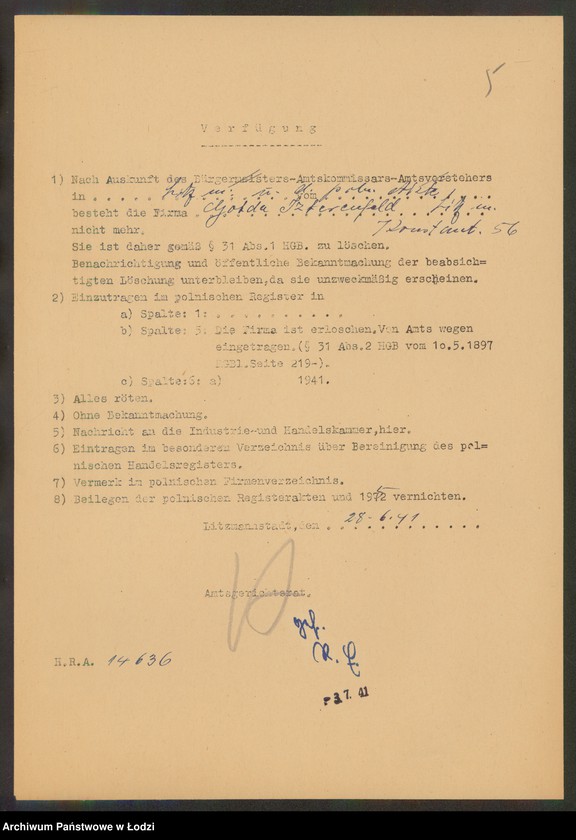 Obraz 7 z jednostki "Gołda Szterenfeld – sklep spożywczy"