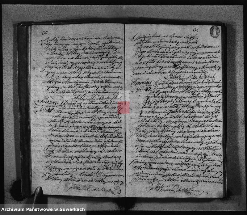 image.from.unit.number "Księga Dublikat Urzędnika Stanu Cywilnego Gminy Bakałarzewskiey pozapisywanych Urodzonych w Parafij tutejszej Umarłych i Zaślubionych Roku 1830"